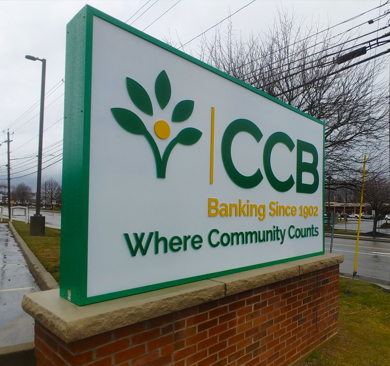 CCB Bank Sign