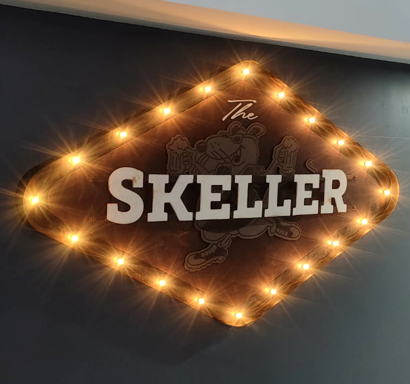 The Skeller Marquee Sign