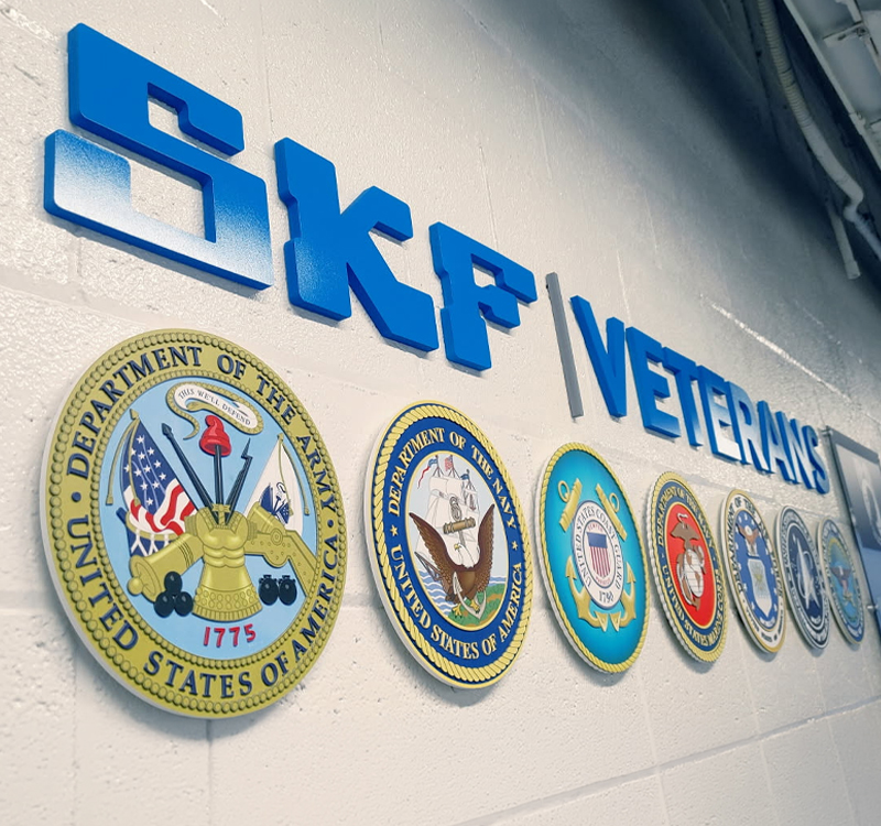 3D Acrylic Military Seals