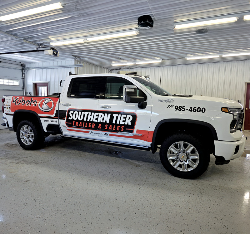 Southern Tier Trailer Truck Lettering